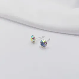 BRINCO PRATA PONTO DE LUZ FURTA-COR G