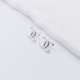 BRINCO PRATA INSPIRAÇÃO CHANEL