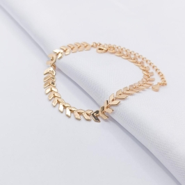 PULSEIRA DOURADA ESCAMA DE PEIXE