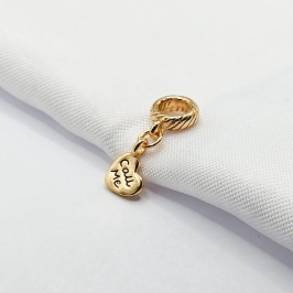 BERLOQUE DOURADO CORAÇÃO 