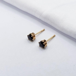 BRINCO DOURADO CORAÇÃO BLACK M