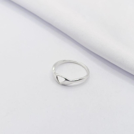 ANEL PRATA CORAÇÃO COM AS MÃOS