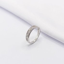 ANEL RÓDIO INSPIRAÇÃO CARTIER CRAVEJADO