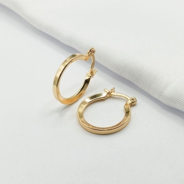 BRINCO DOURADO ARGOLA CLICK