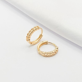 BRINCO DOURADO ARGOLINHA CLICK ELOS
