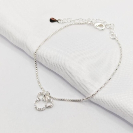 PULSEIRA PRATA MINNIE MOUSE