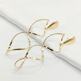BRINCO DOURADO ESPIRAL