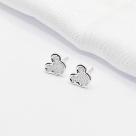 BRINCO PRATA MICKEY MOUSE