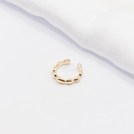 PIERCING FAKE DOURADO BOLINHA