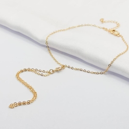 PULSEIRA DOURADA DE MÃO COM ESTRELA CRISTAL