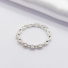 ANEL PRATA ELO CORRENTE