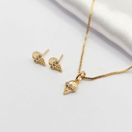 CONJUNTO DOURADO SORVETE
