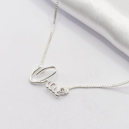 GARGANTILHA PRATA CHOKER 