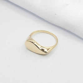 ANEL DOURADO BASE GOTA