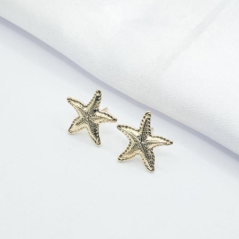 BRINCO DOURADO ESTRELA DO MAR