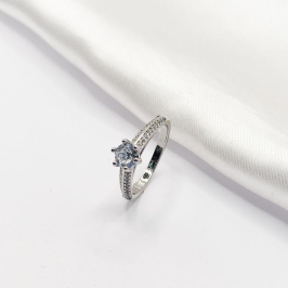 ANEL RÓDIO PONTO DE LUZ COM ZIRCÔNIAS