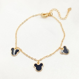 PULSEIRA DOURADA 3 MICKEY