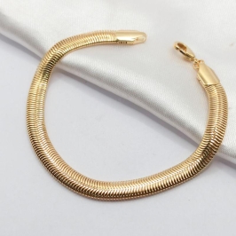 PULSEIRA DOURADA MALHA SALAMANDRA