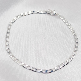 PULSEIRA PRATA ELO GRUMET