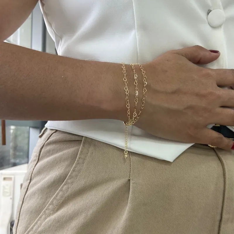 PULSEIRA TRIPLA CORAÇÕES