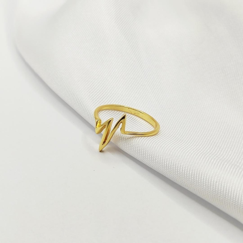 ANEL DOURADO BATIMENTO CARDIACO