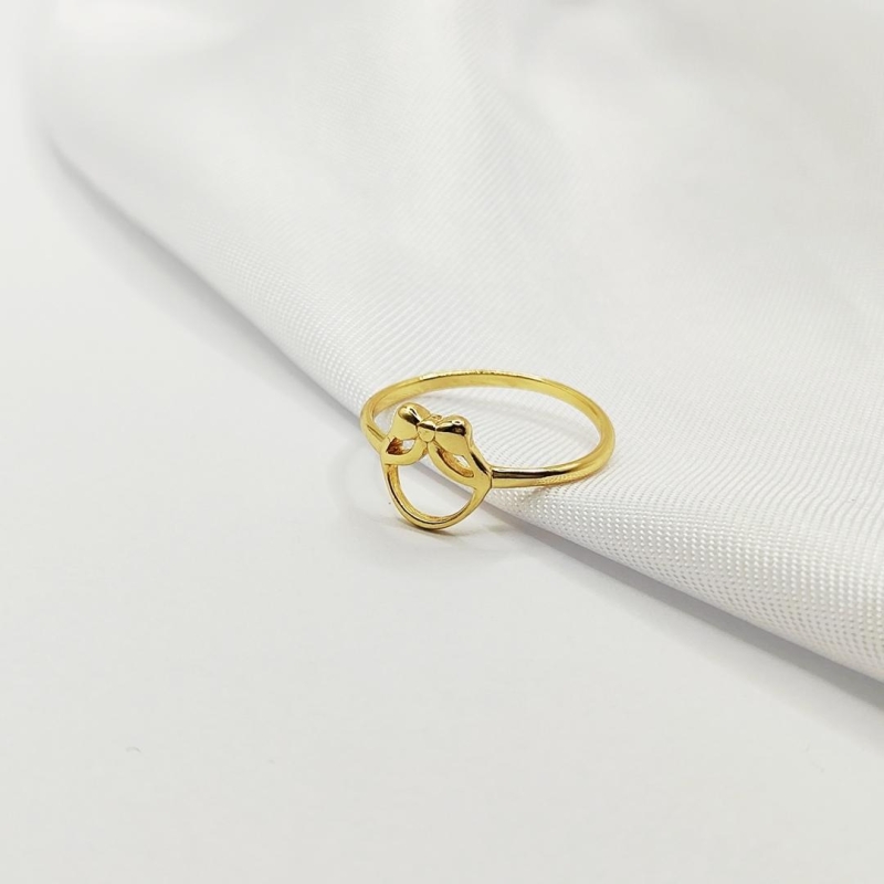 ANEL DOURADO MENINA