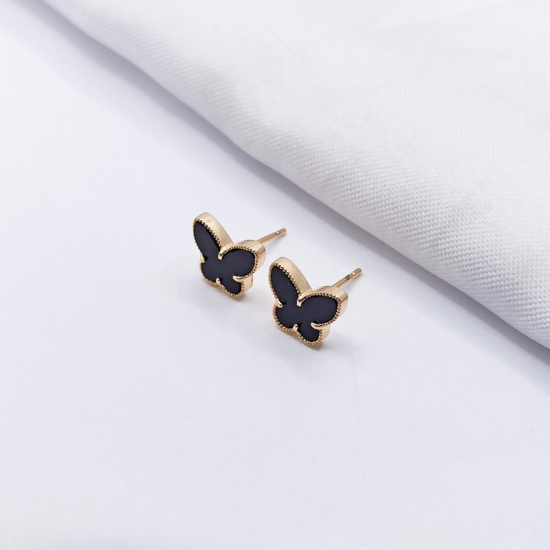 BRINCO DOURADO BORBOLETA BLACK