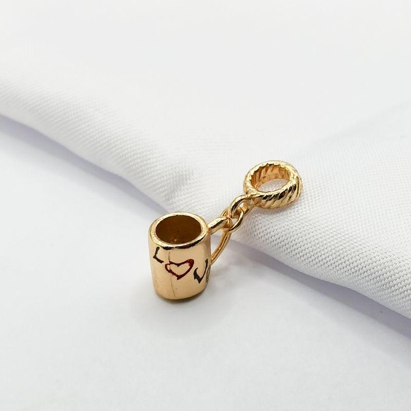 BERLOQUE DOURADO CANECA LOVE