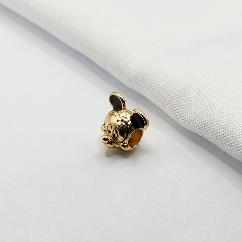 BERLOQUE DOURADO MICKEY MOUSE RESINADO