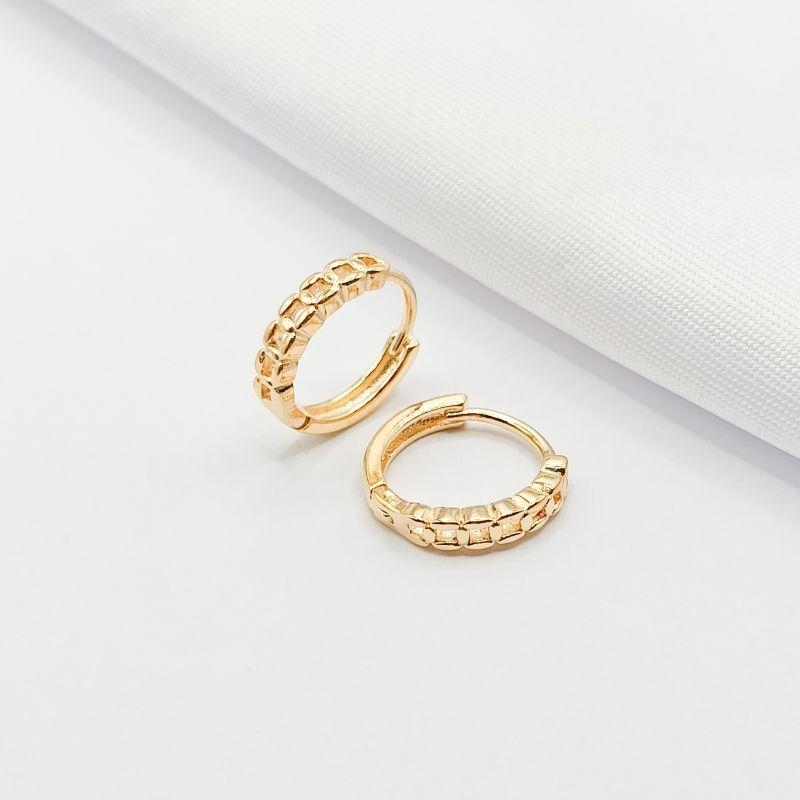BRINCO DOURADO ARGOLINHA CLICK ELOS