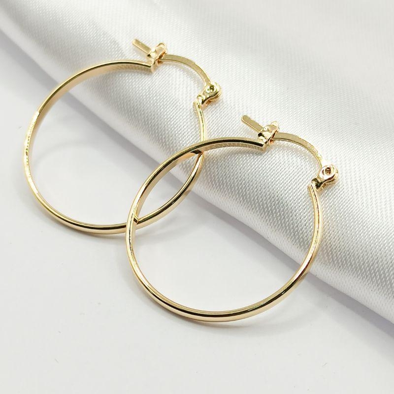 BRINCO DOURADO ARGOLA ARTICULÁVEL LISA