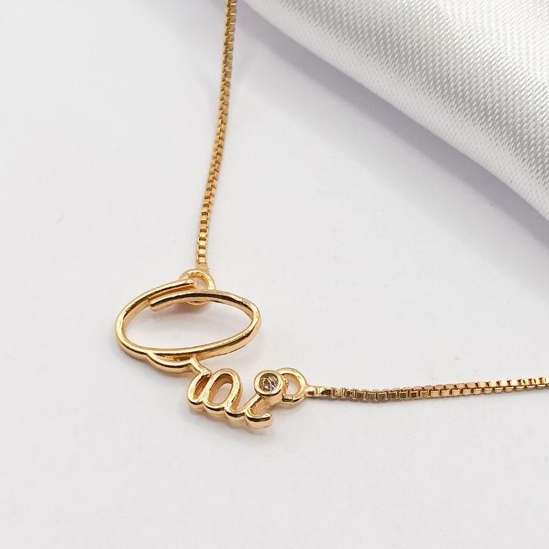 GARGANTILHA DOURADA CHOKER 