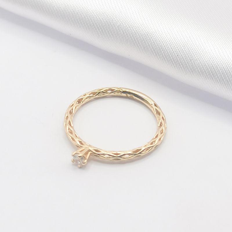 ANEL DOURADO APARADOR  RENDADO PONTO DE LUZ