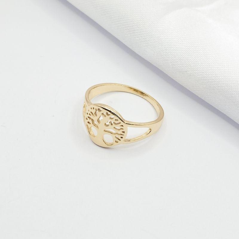 ANEL DOURADO ÁRVORE DA VIDA