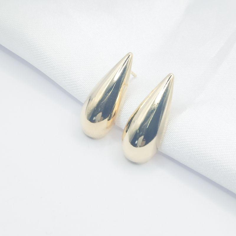 BRINCO DOURADO GOTA LISA