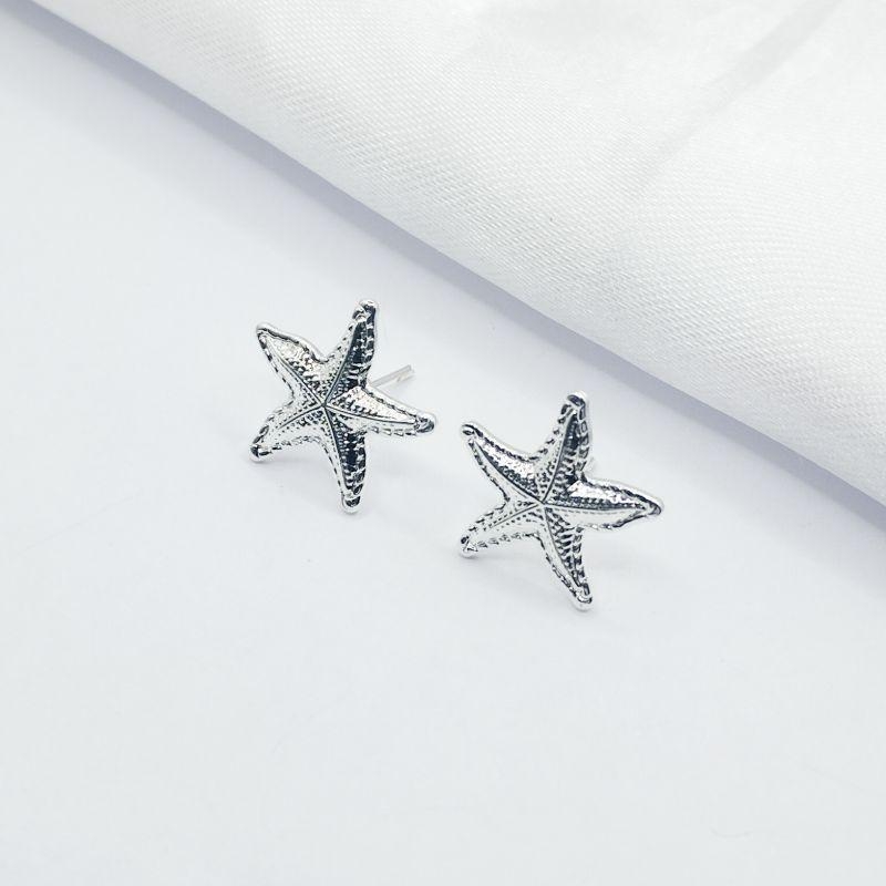 BRINCO PRATA ESTRELA DO MAR