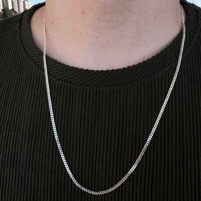 CORRENTE PRATA 925 2MM SUPER FLAT