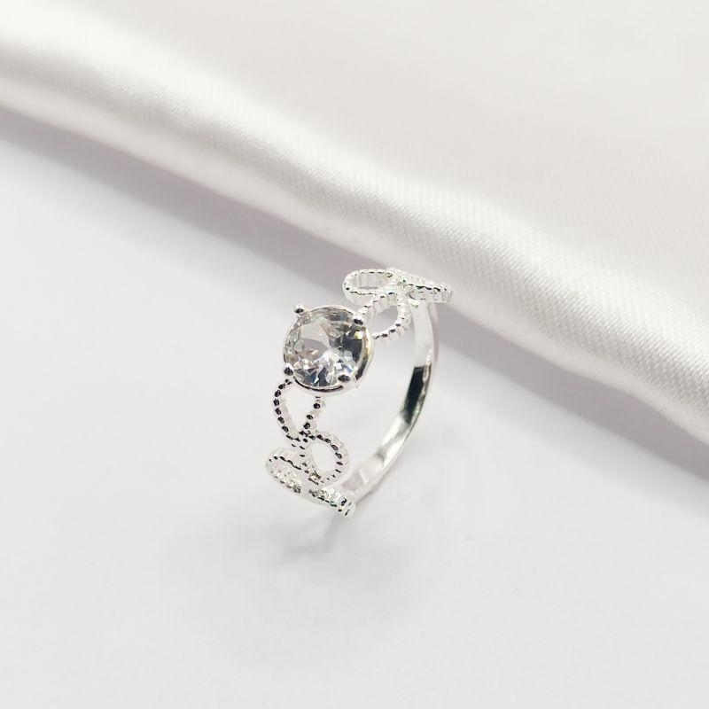 ANEL PRATA PONTO DE LUZ E FIO GOTA