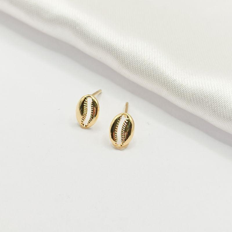 BRINCO DOURADO BÚZIOS LISO