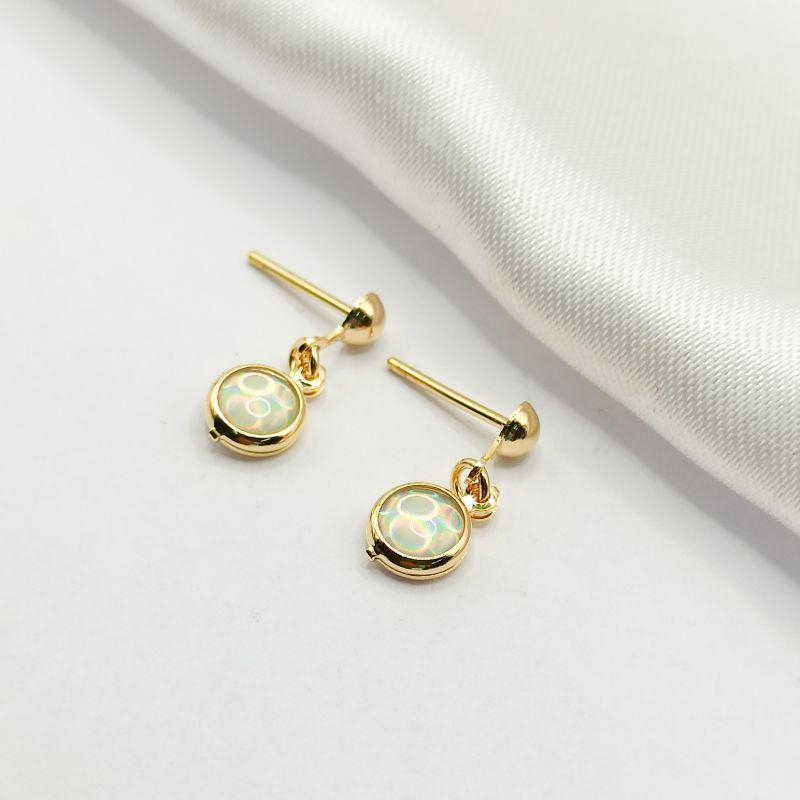 BRINCO DOURADO REDONDO FURTA COR