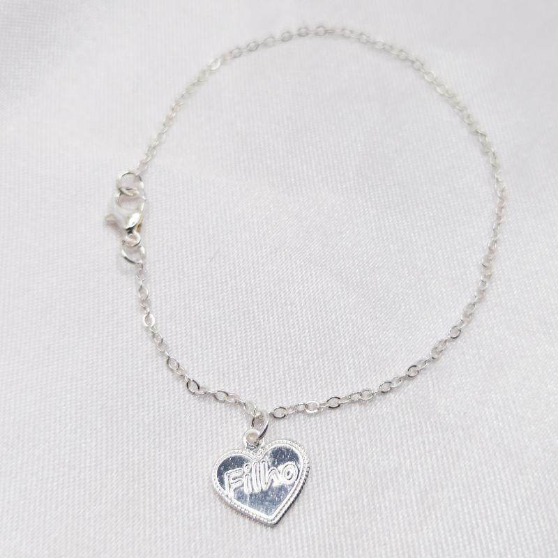 PULSEIRA PRATA CORAÇÃO 