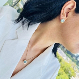 Conjunto Dourado Redondo Fusion Azul Conjunto Dourado Redondo Fusion Azul