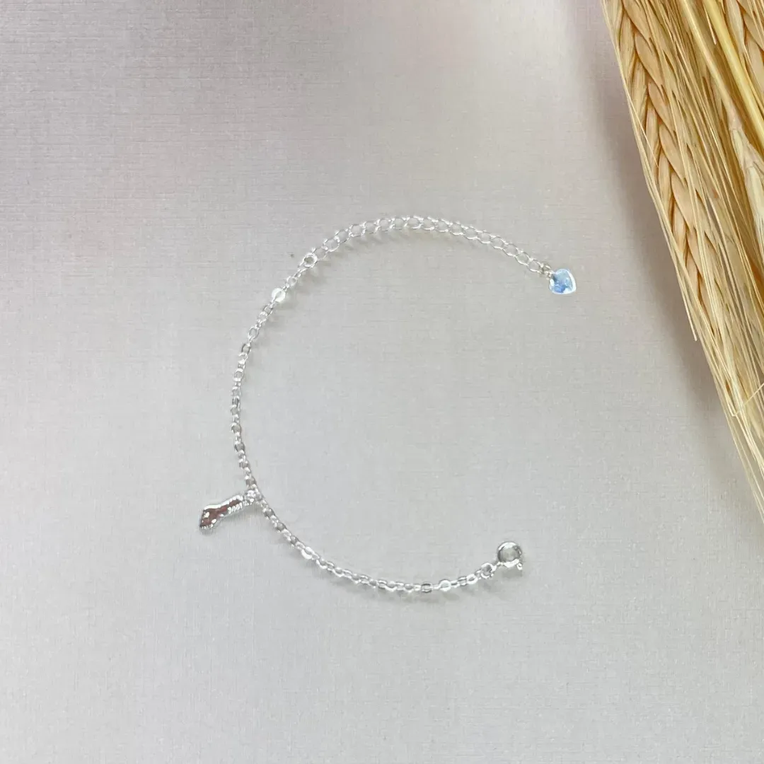 Pulseira Prata Infantil Figa