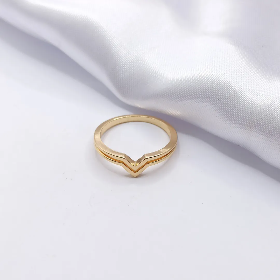 ANEL DOURADO MULHER MARAVILHA LISO