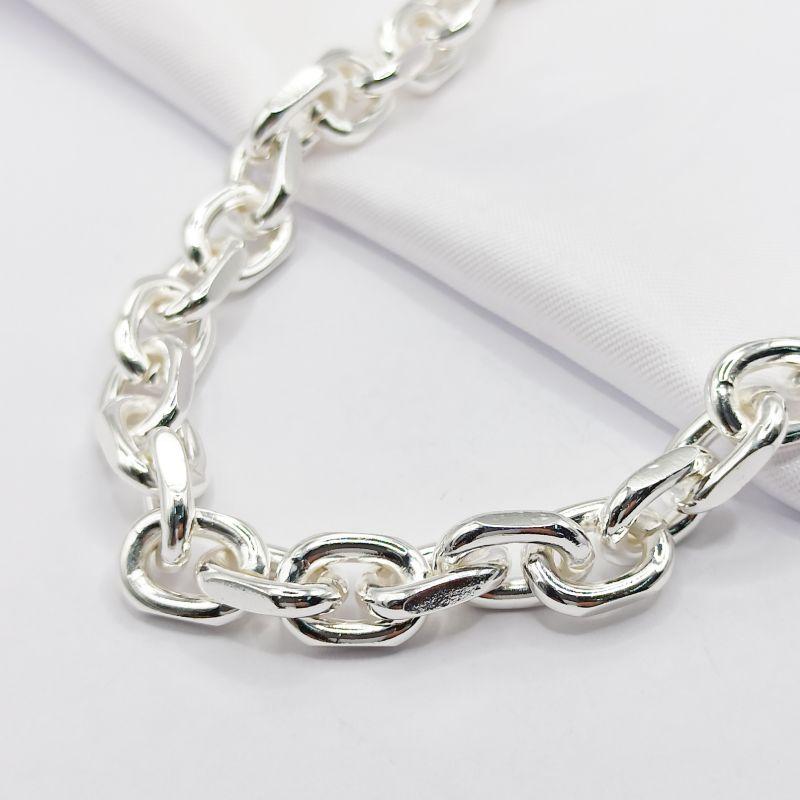 GARGANTILHA PRATA CHOKER ELO CARTIER ROBUSTO