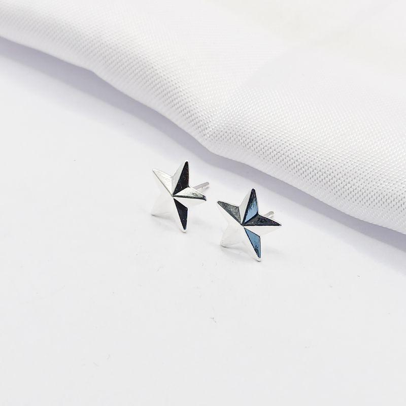 BRINCO PRATA ESTRELA