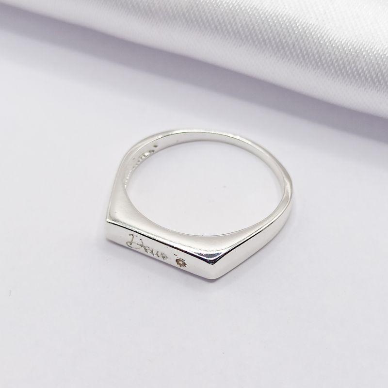 ANEL PRATA BASE RETA 