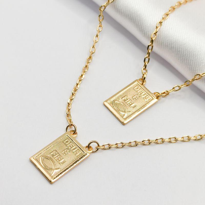 ESCAPULÁRIO DOURADO 