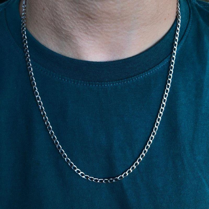 Corrente Aço Grume 60 cm 1.0mm