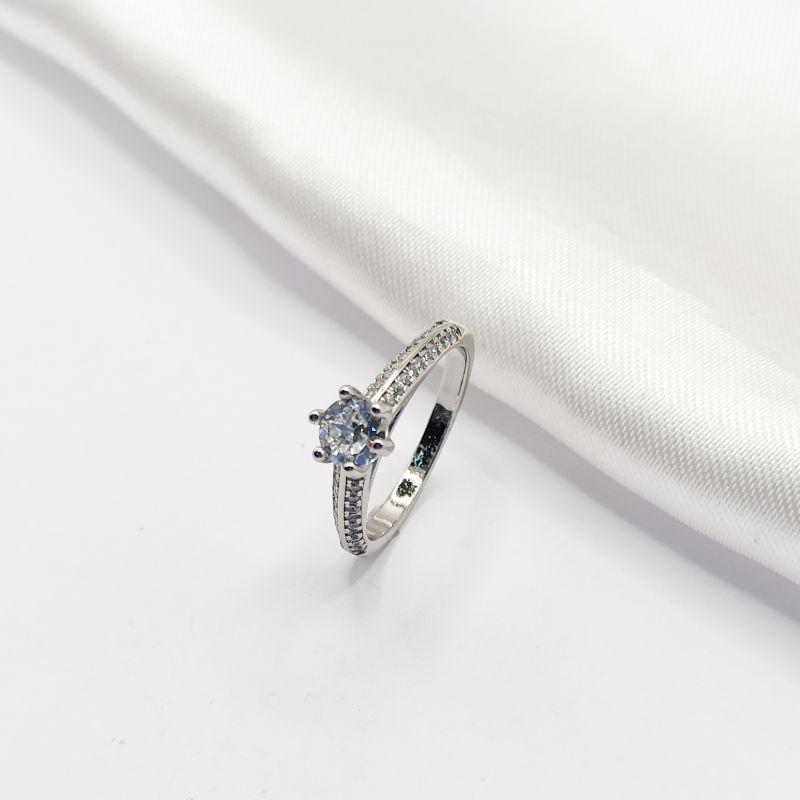 ANEL RÓDIO PONTO DE LUZ COM ZIRCÔNIAS